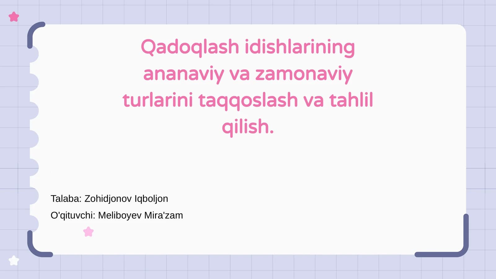 Qadoqlash Idishlarining Turli xil turlari