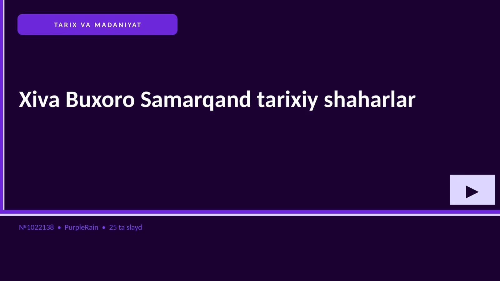Xiva Buxoro Samarqand tarixiy shaharlar