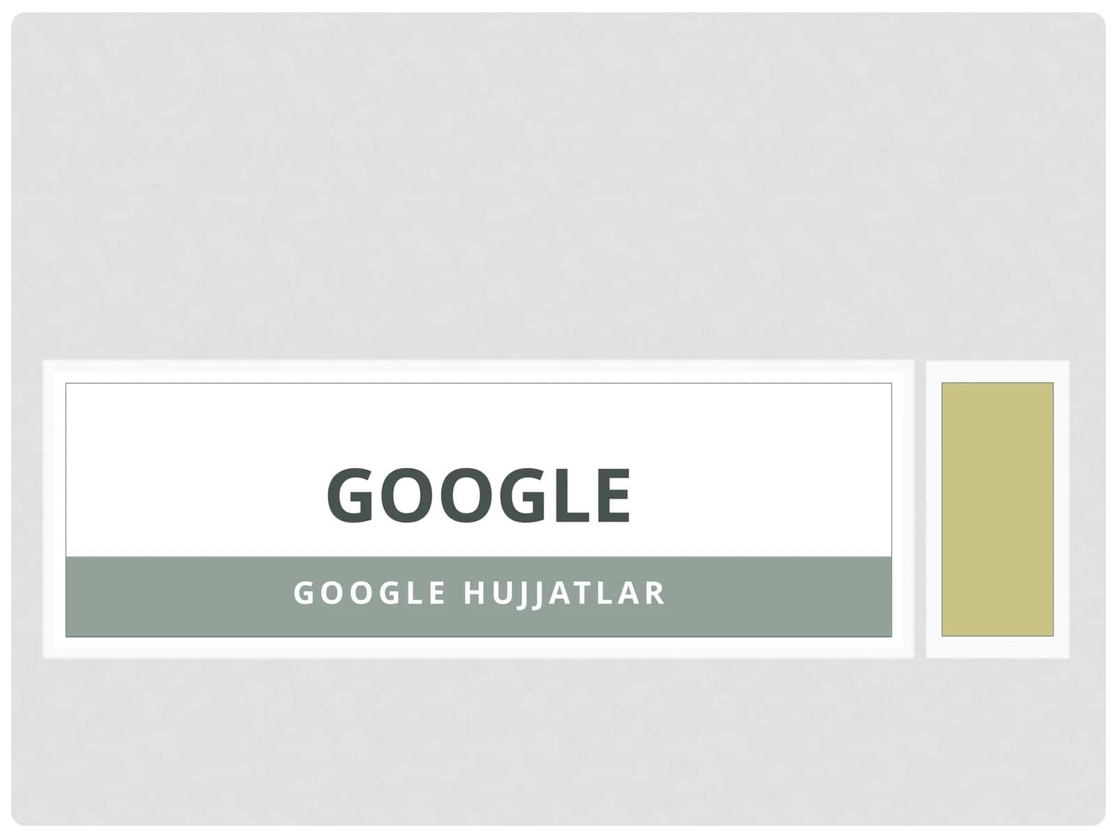 Googlehujjatlar