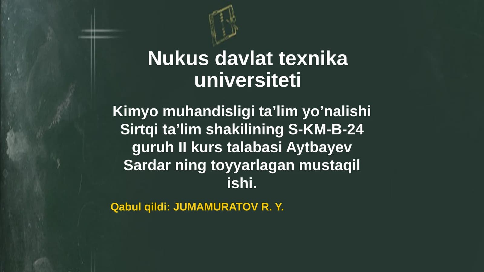 O'ta og'ir elementlarning sintez qilinish imkoniyatlari