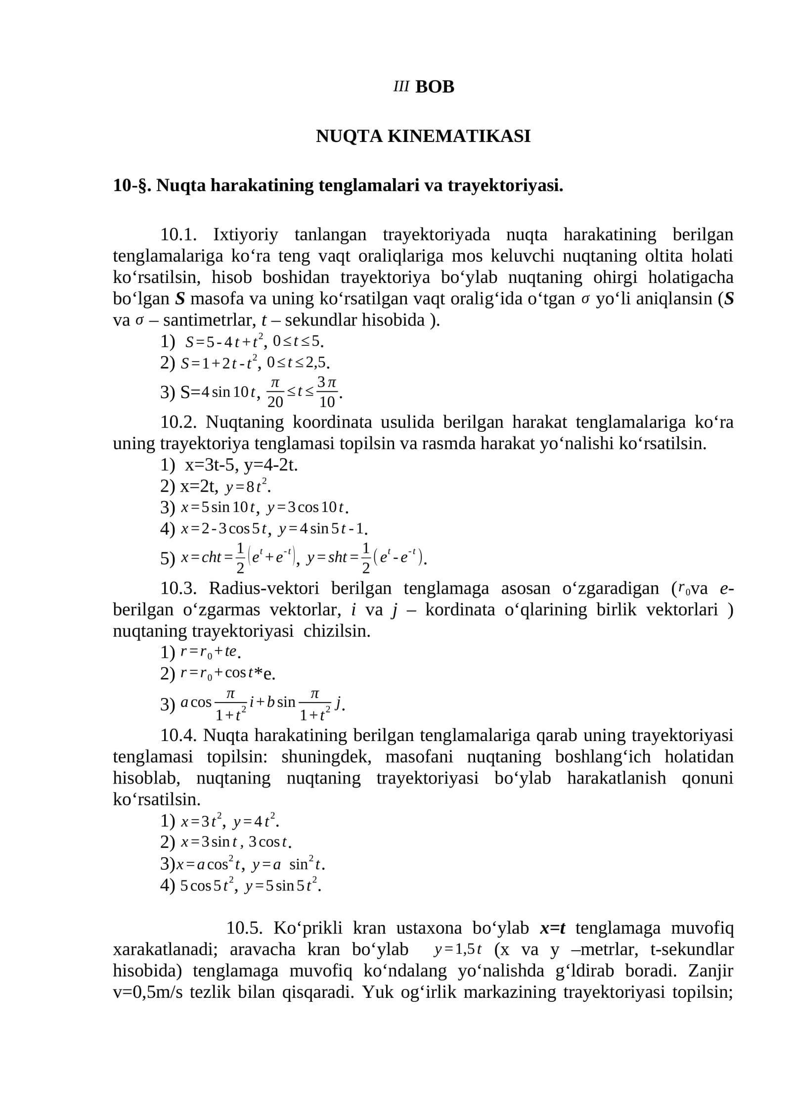 NUQTA KINEMATIKASI