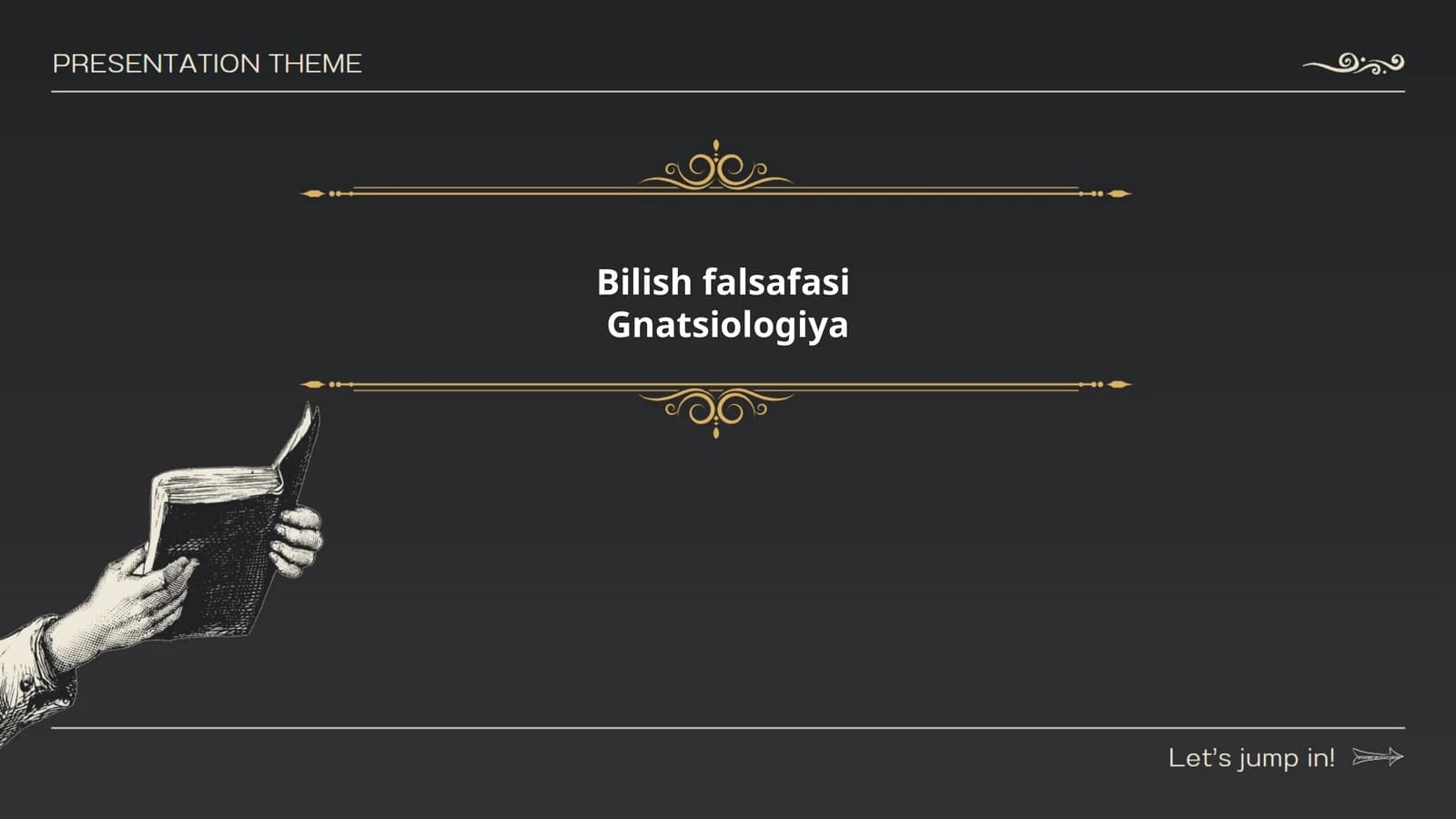 Bilish falsafasi