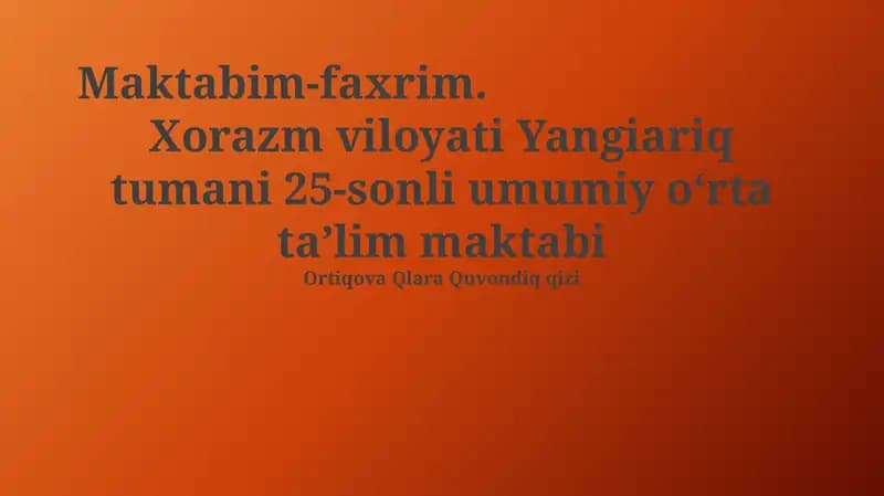 Maktabim-faxrim