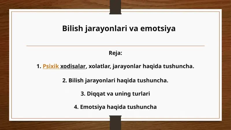 Psixikxodisalar