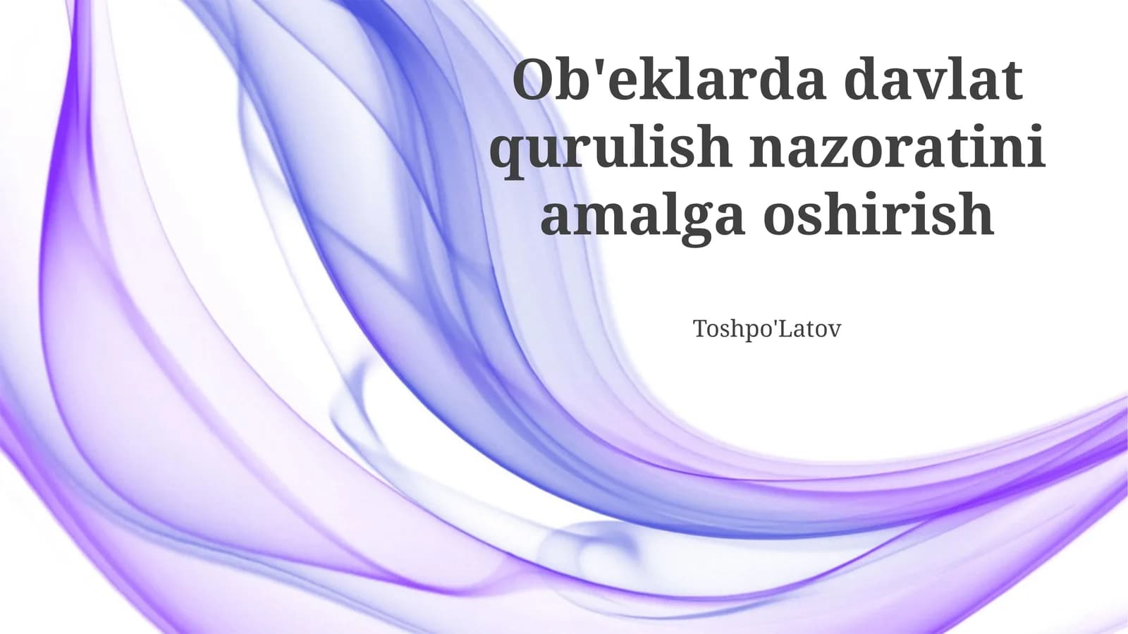 Davlat Qurilish Nazorati