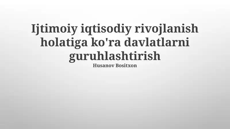 Inson kapitali indeksi (IKI)