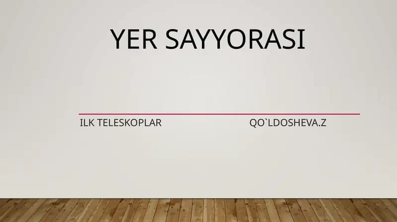 YER SAYYORASI