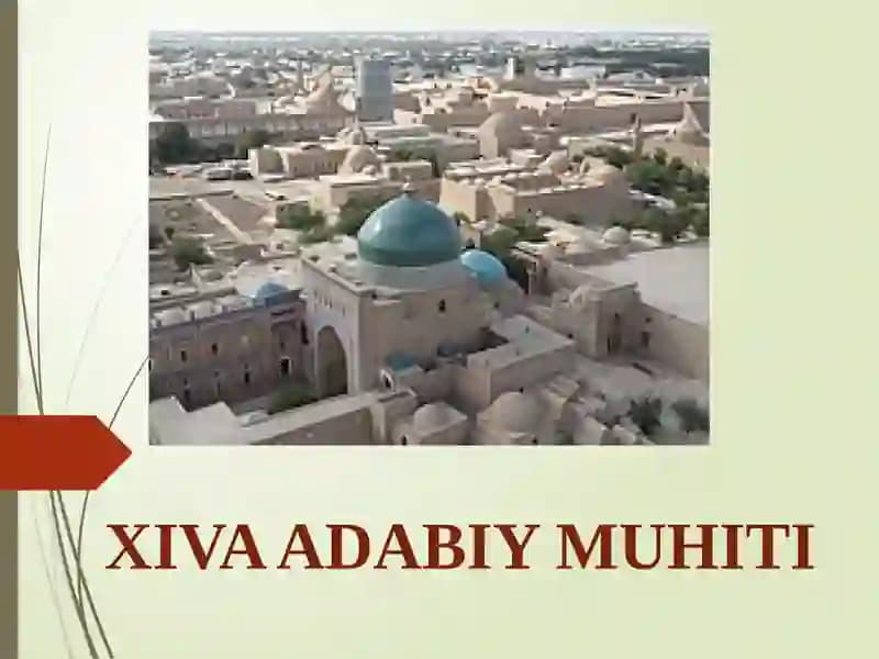 XIVA ADABIY MUHITI
