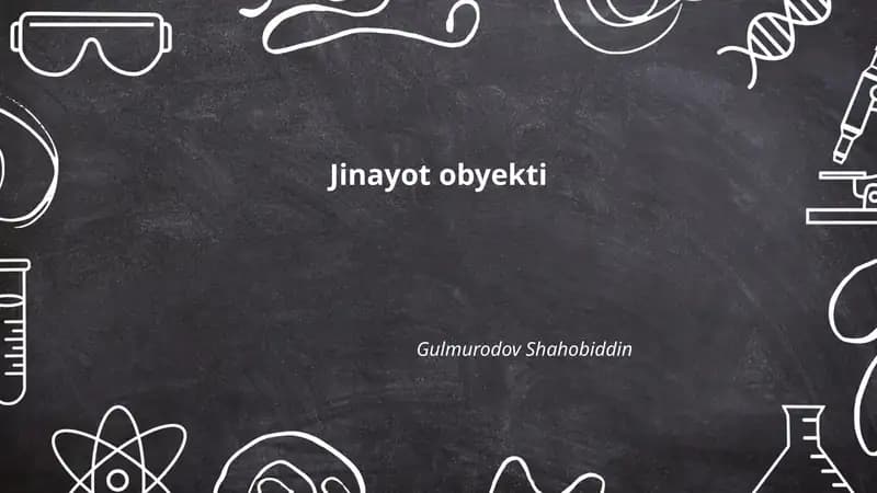Jinayot obyekti