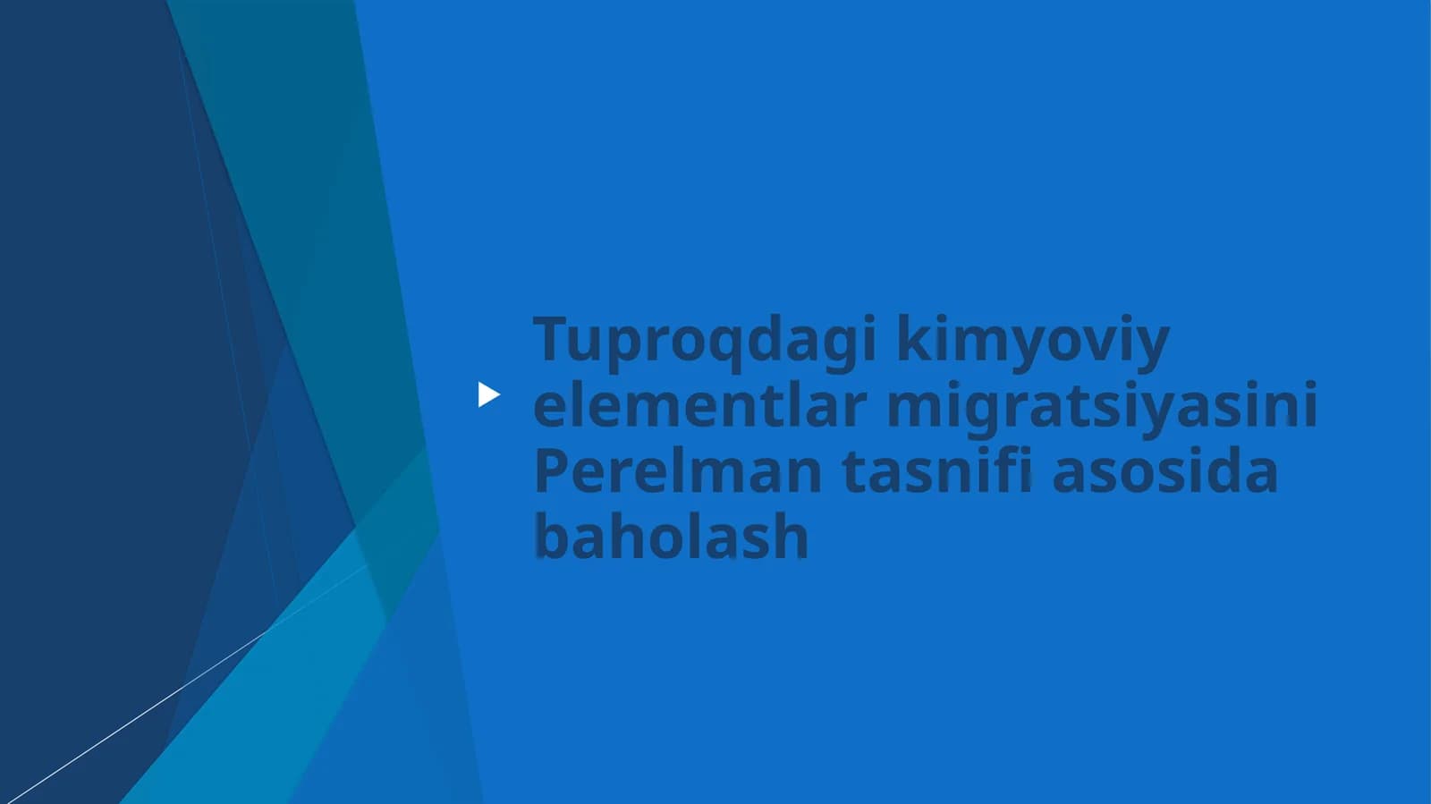 Kimyoviy elementlarning migratsiyasi