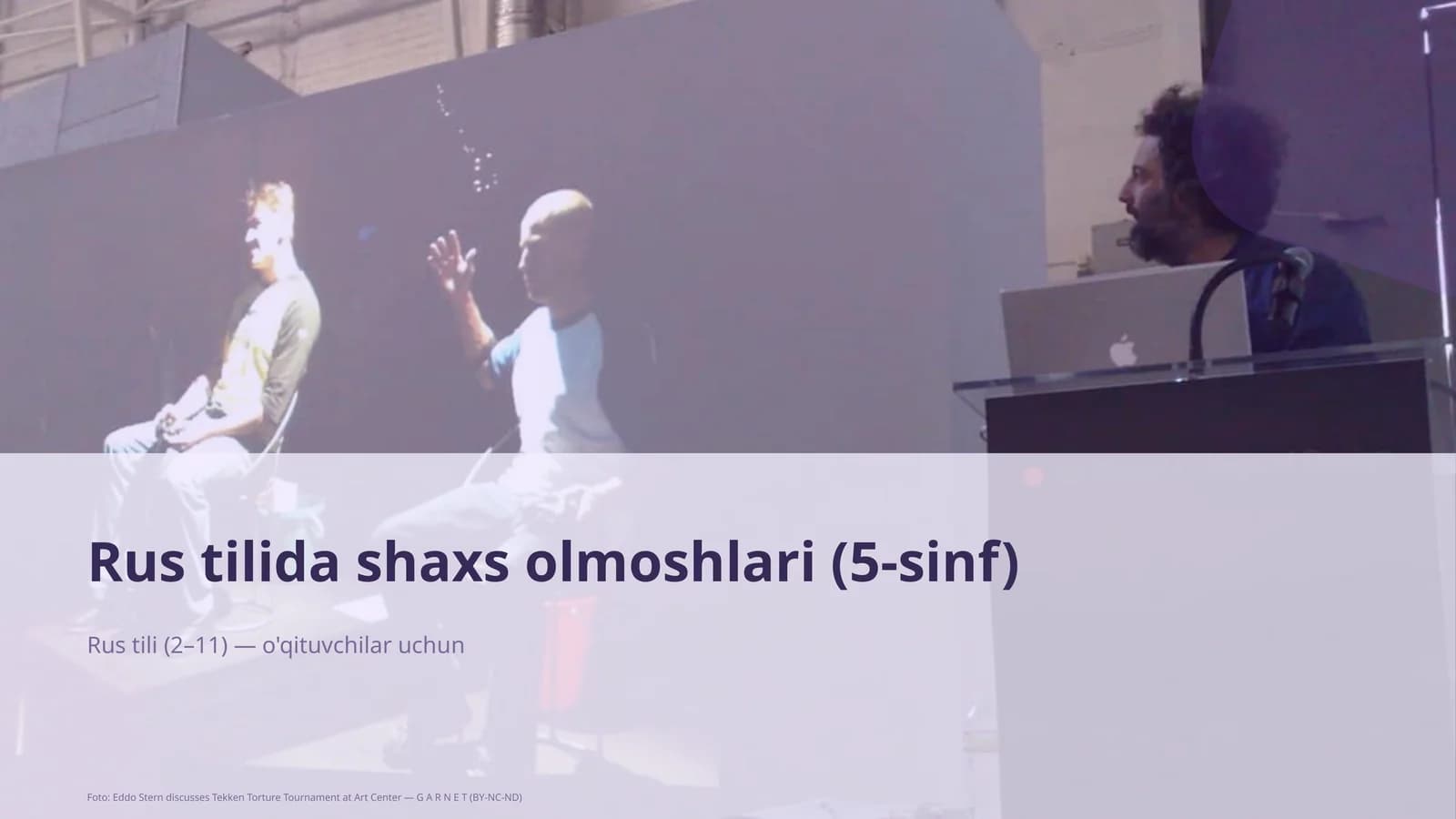 Rus tilida shaxs olmoshlari (5-sinf)