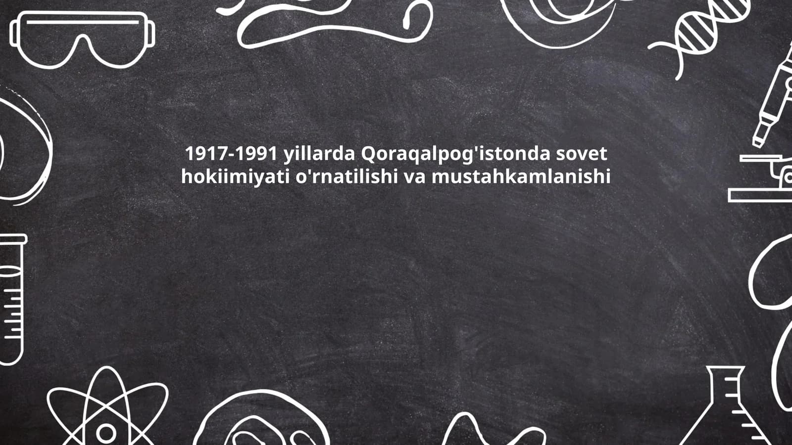 Sovet hokimiyatining Qoraqalpog'istonga kirib kelishi