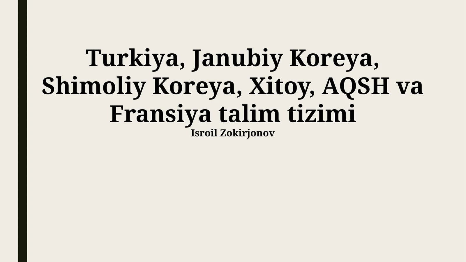 Fransiya ta'lim tizimi