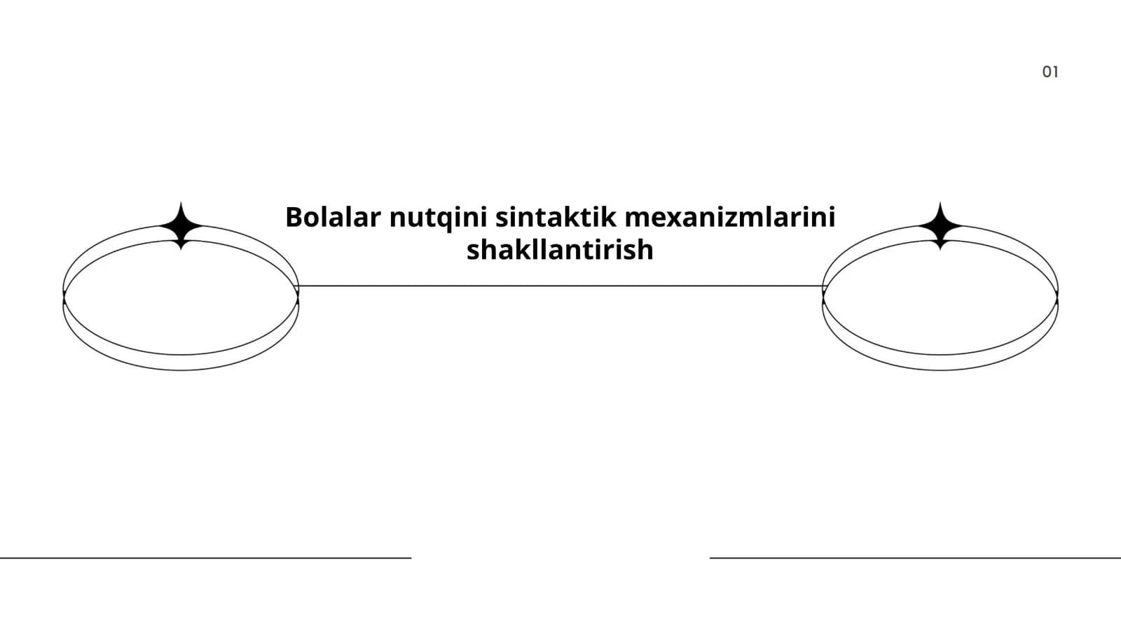Bolalar nutqini sintaktik mexanizmlarini shakllantirish