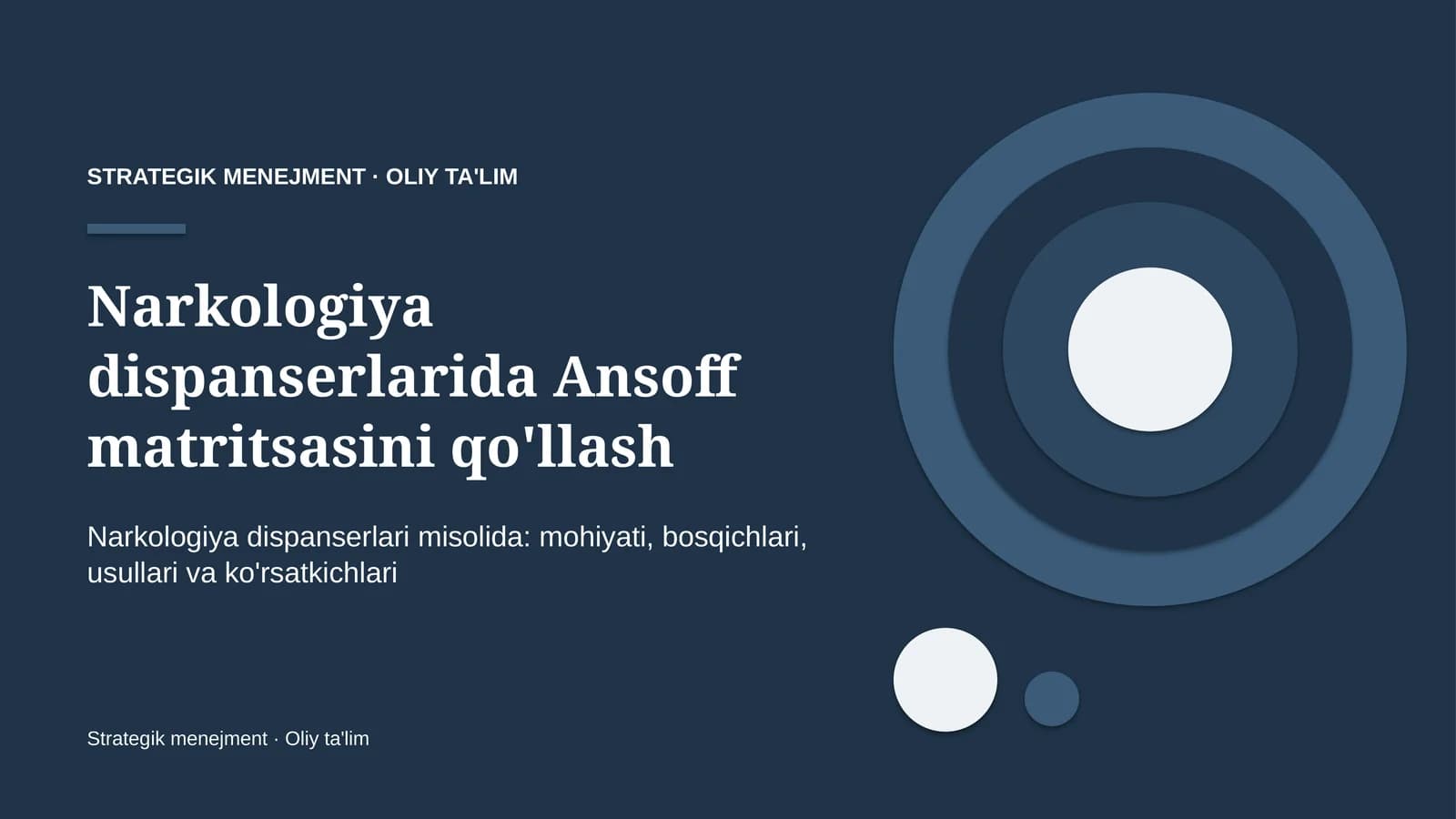 narkologiya dispanserlarida ansoff matritsasini qo'llash 2979