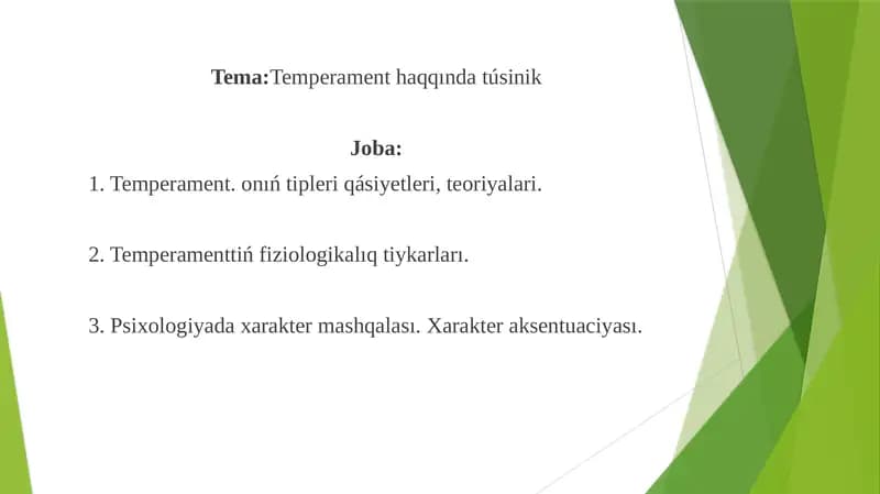 temperament óz betinshe