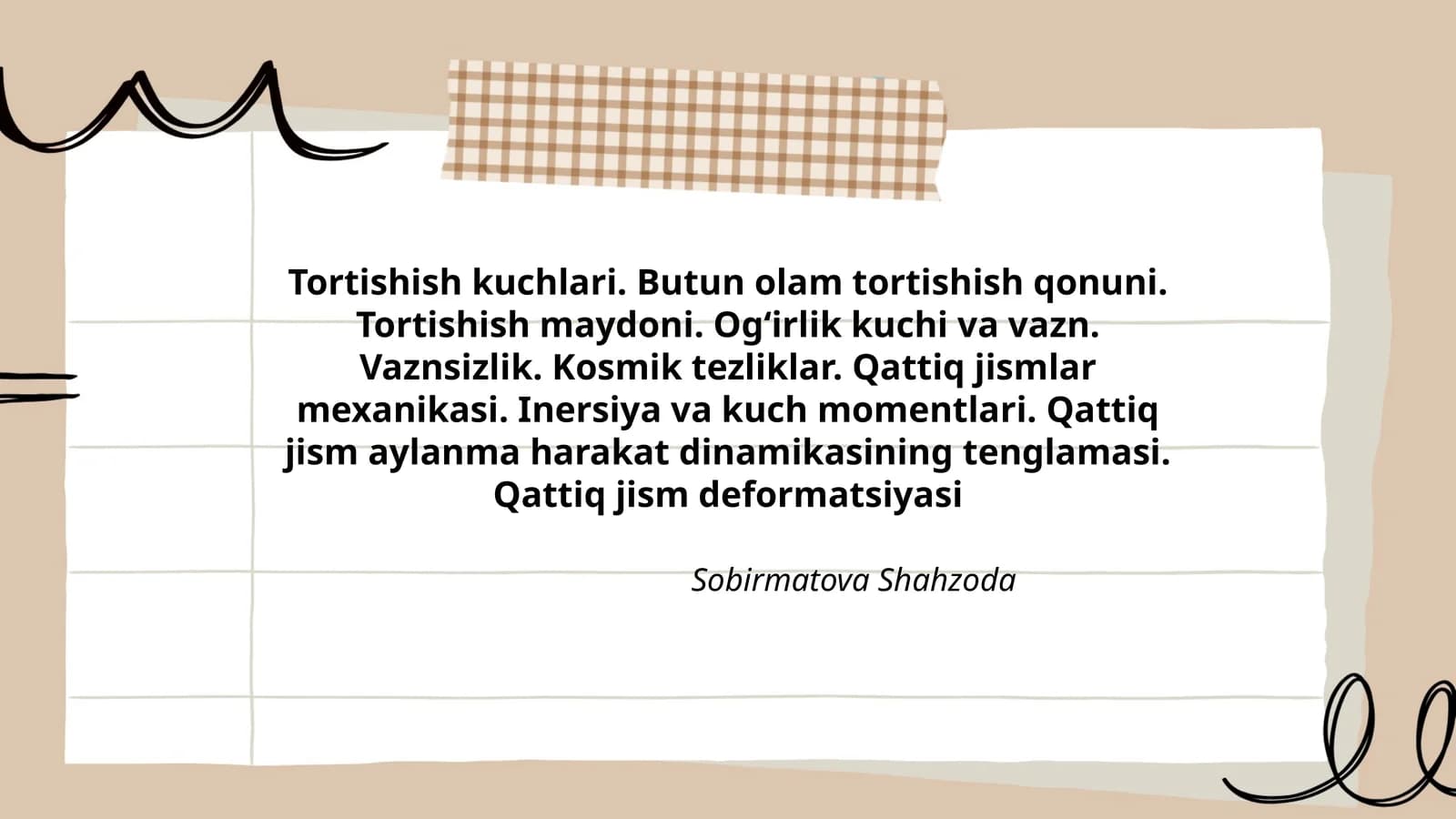 Tortishish kuchlari