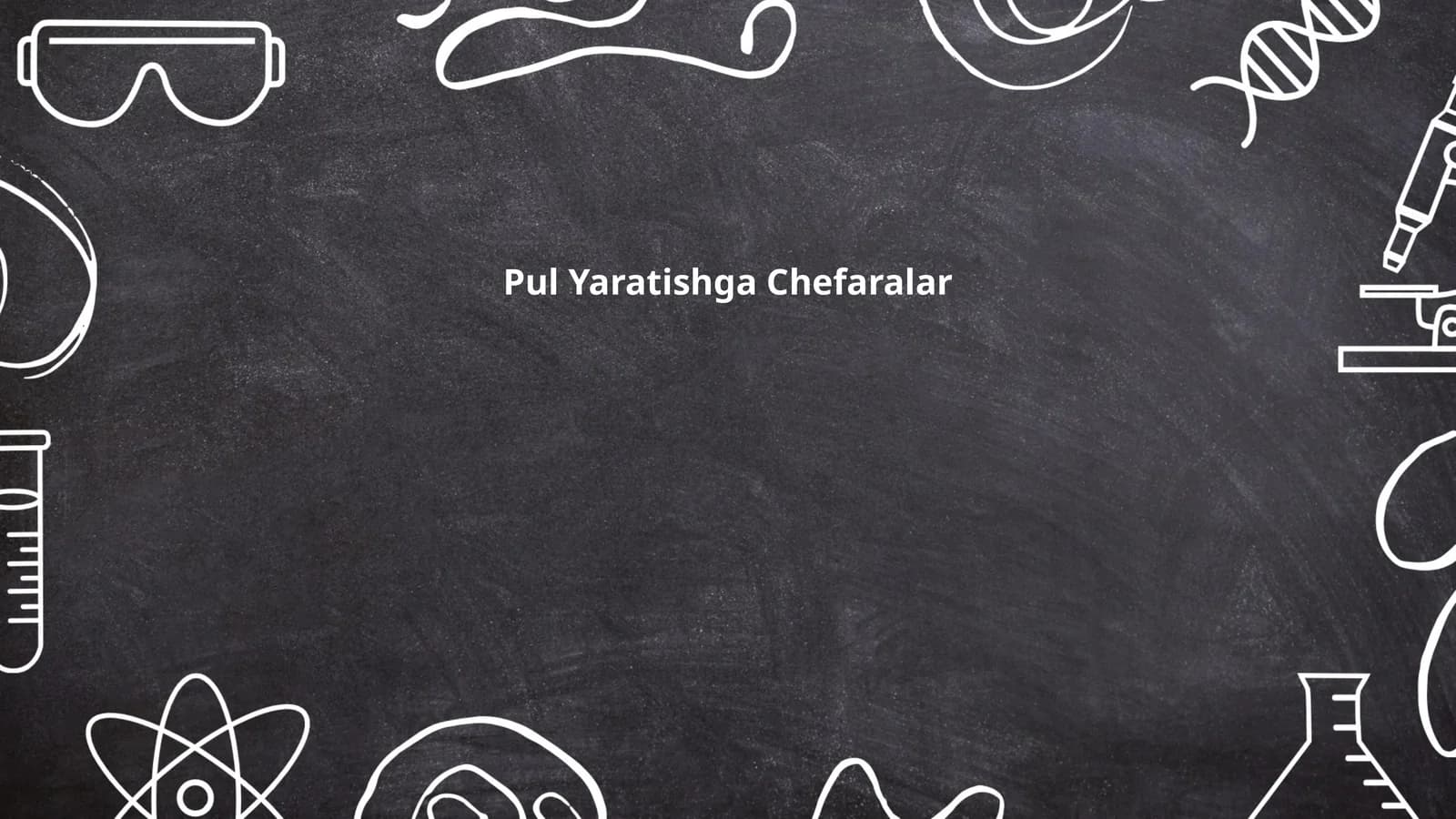Pul Yaratishga Chefaralar