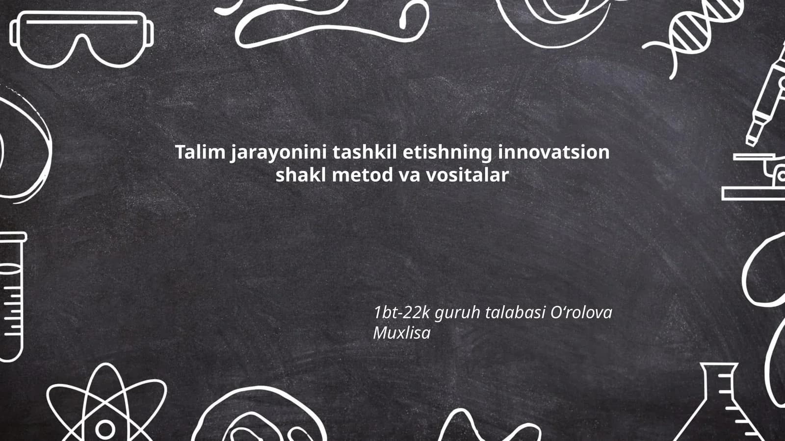Onlayn va masofaviy ta'limning innovatsion shakllari