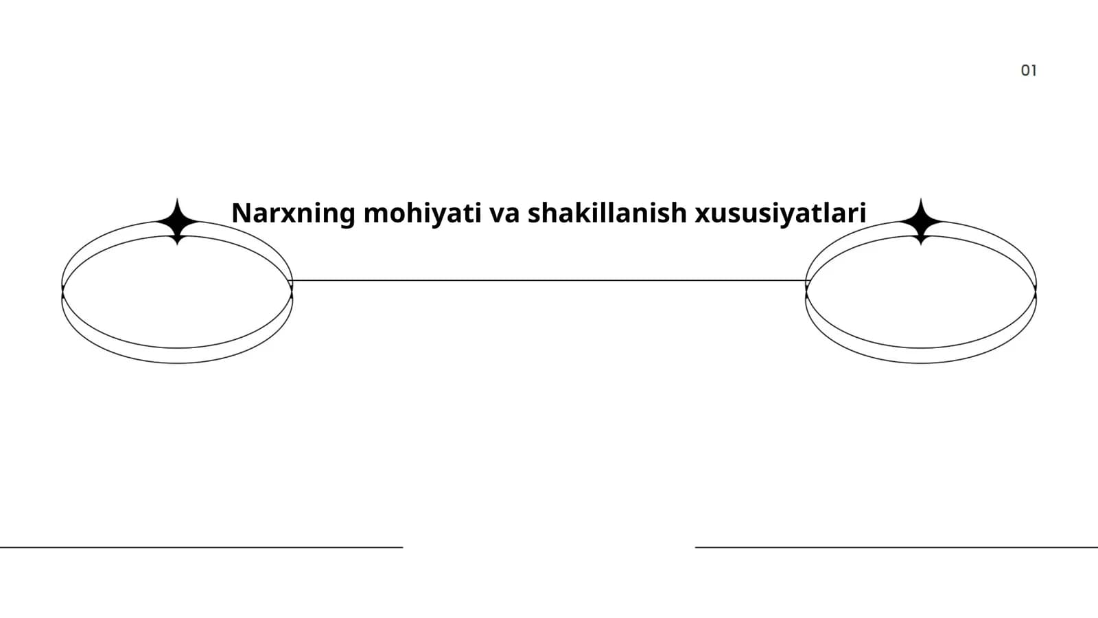 Narxning mohiyati va shakillanish xususiyatlari