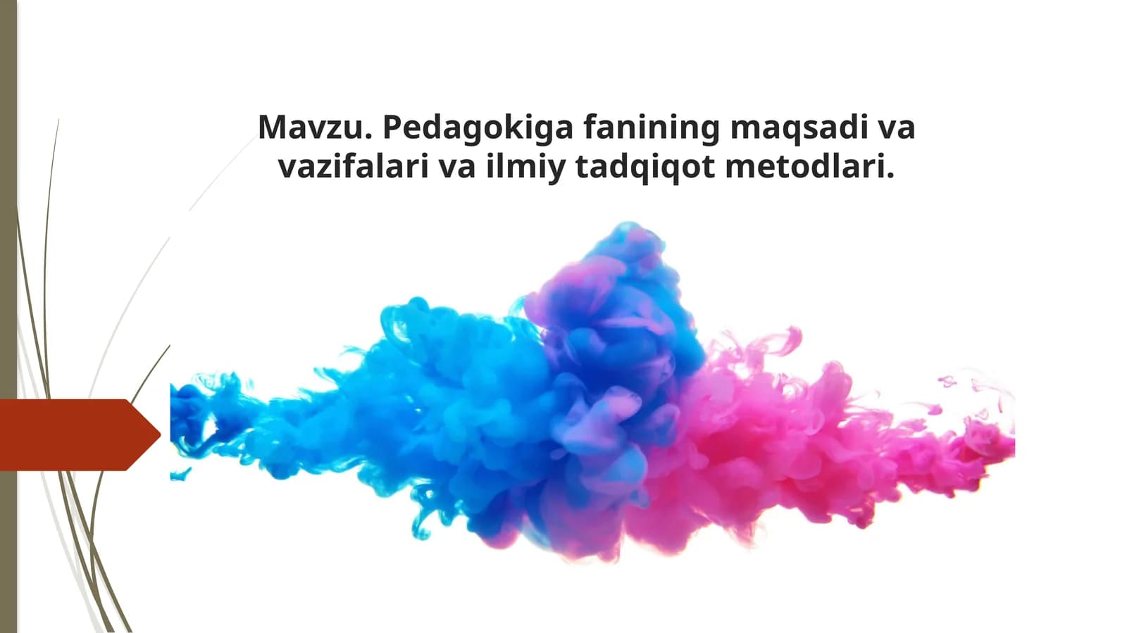 Pedagogikafanining ilmiy-tadqiqot metodlari