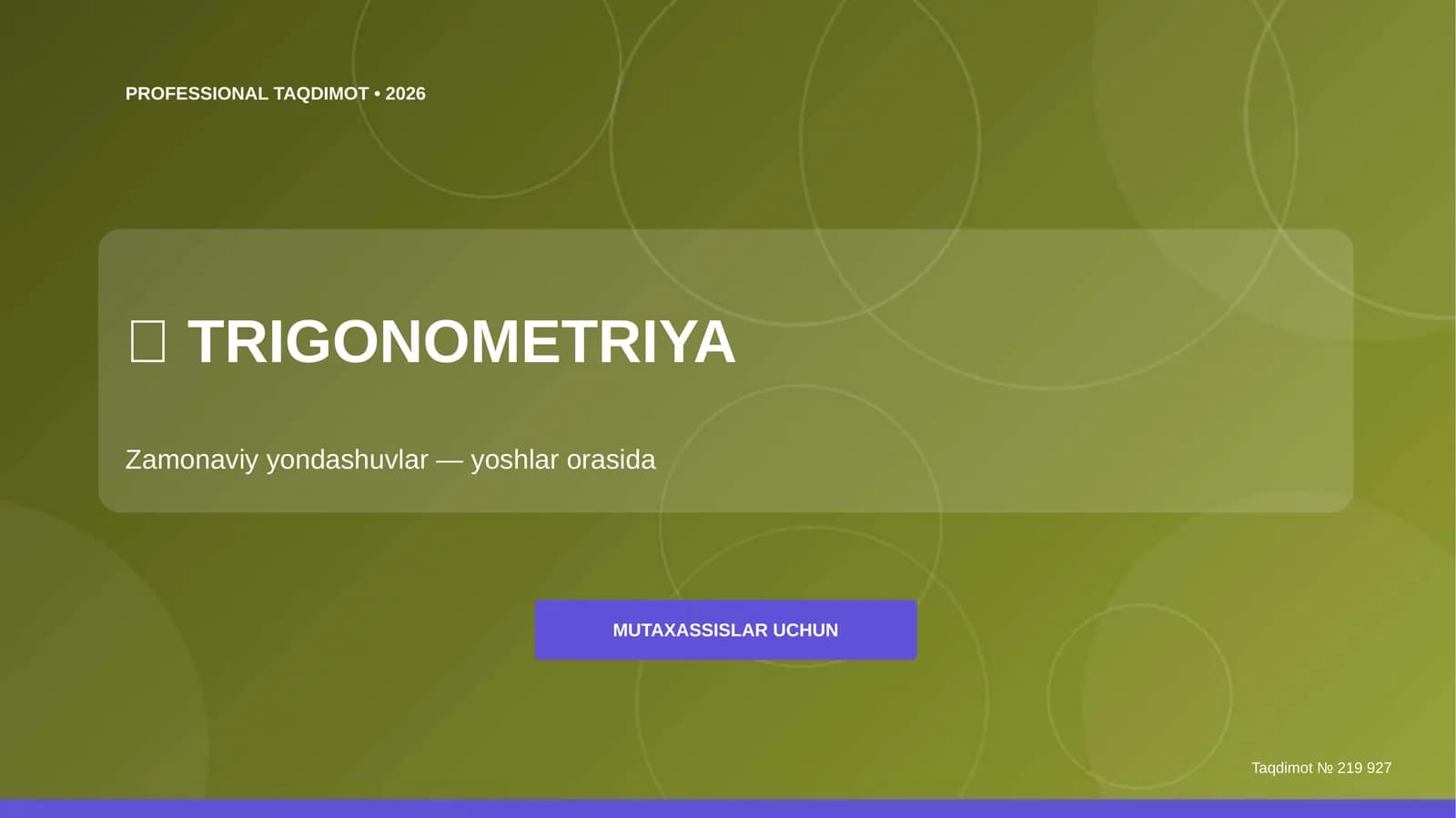 TRIGONOMETRIYA