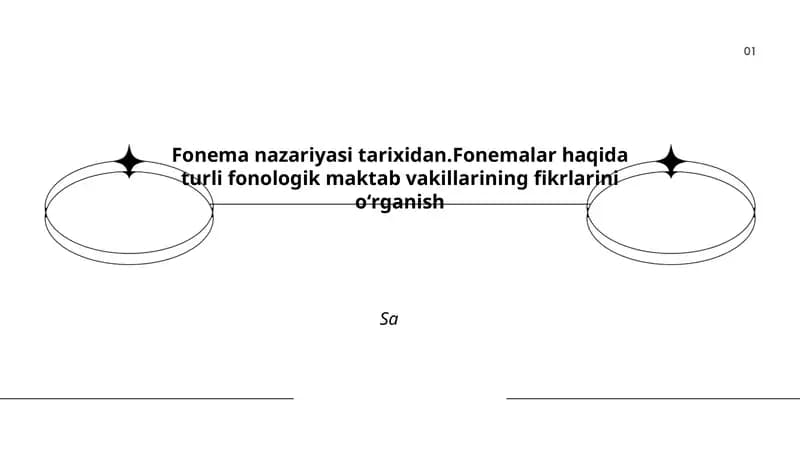 Fonema Nazariyasi Tarixidan