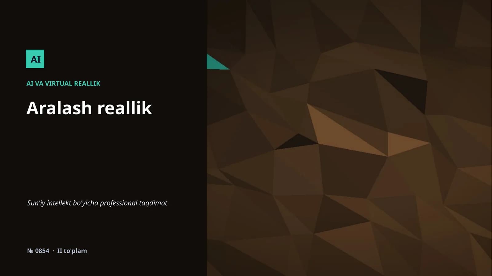 AI VA VIRTUAL REALLIK