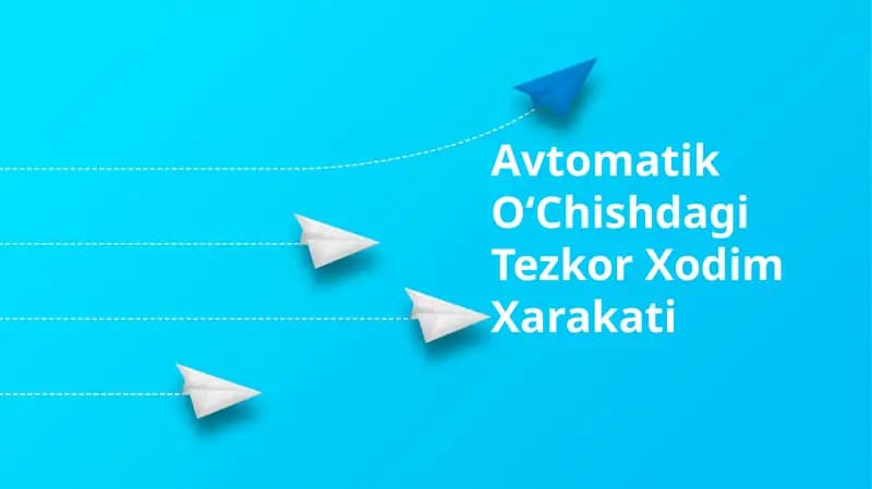 Avtomatik OʻChishdagi Tezkor Xodim Xarakati