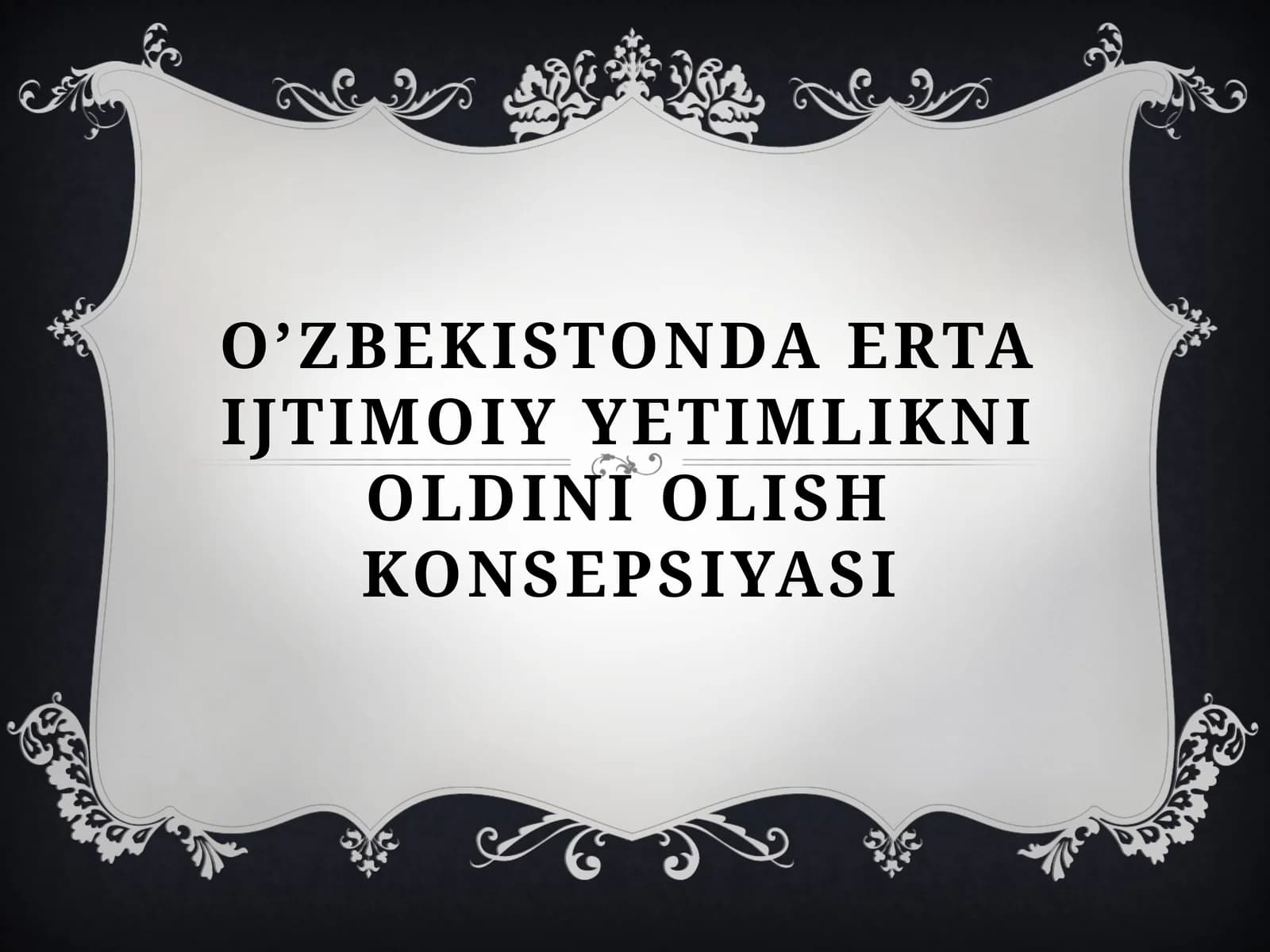 Ijtimoiy Yetimlik