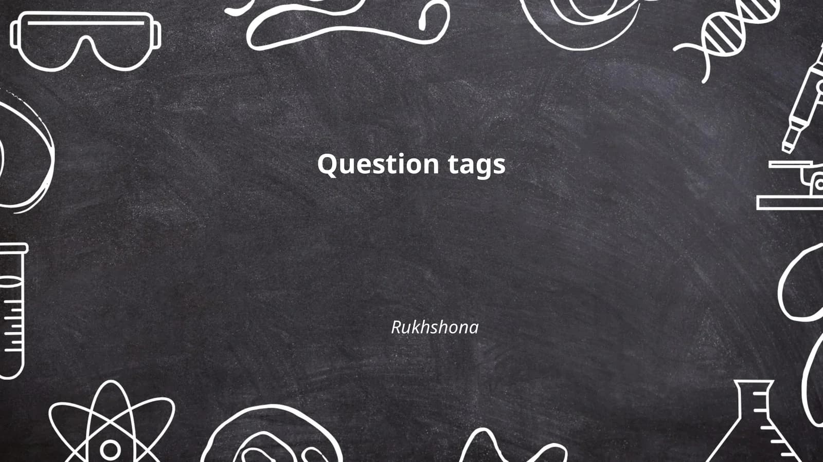 Question tags