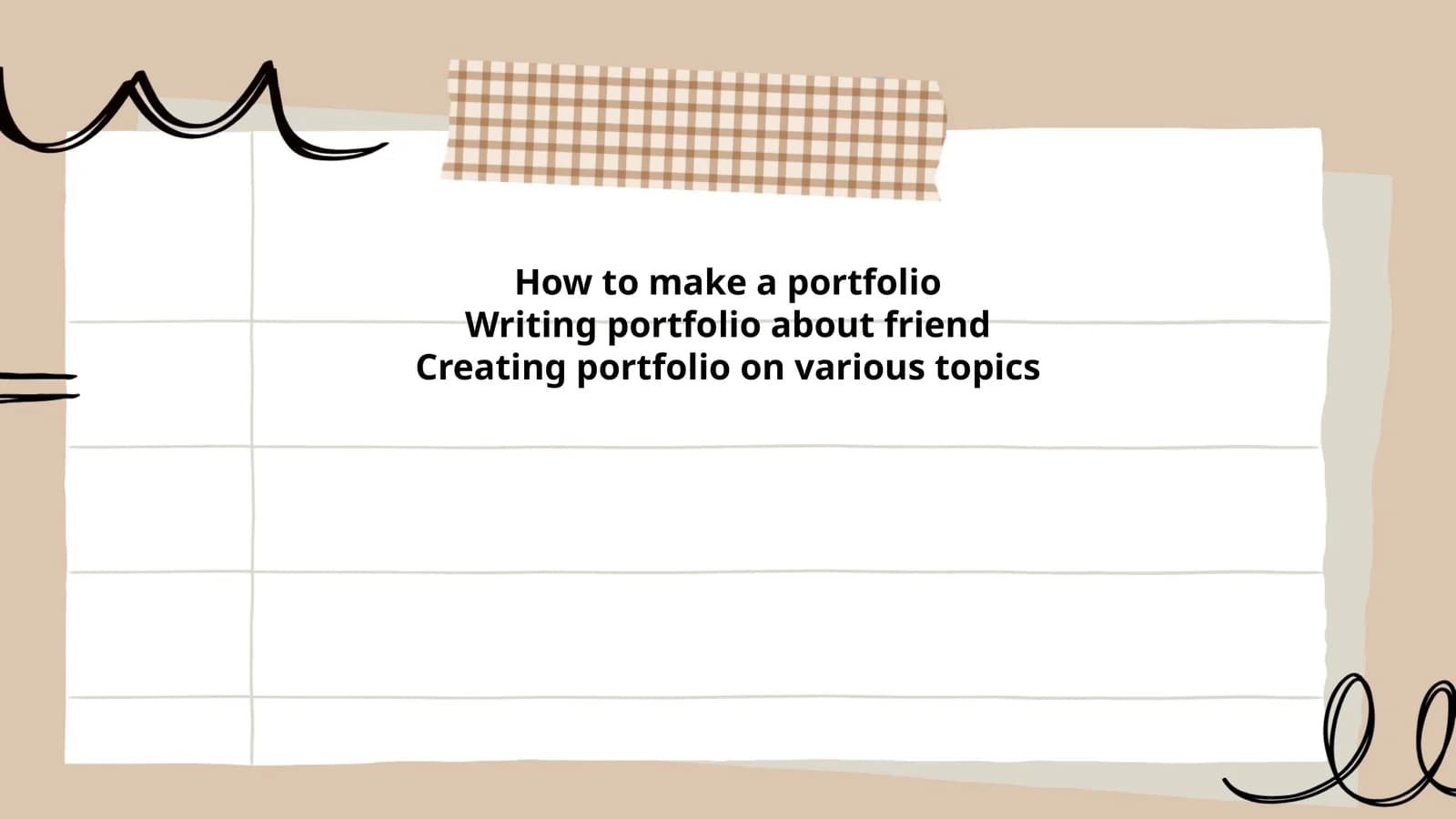Writing Portfolio Introduction