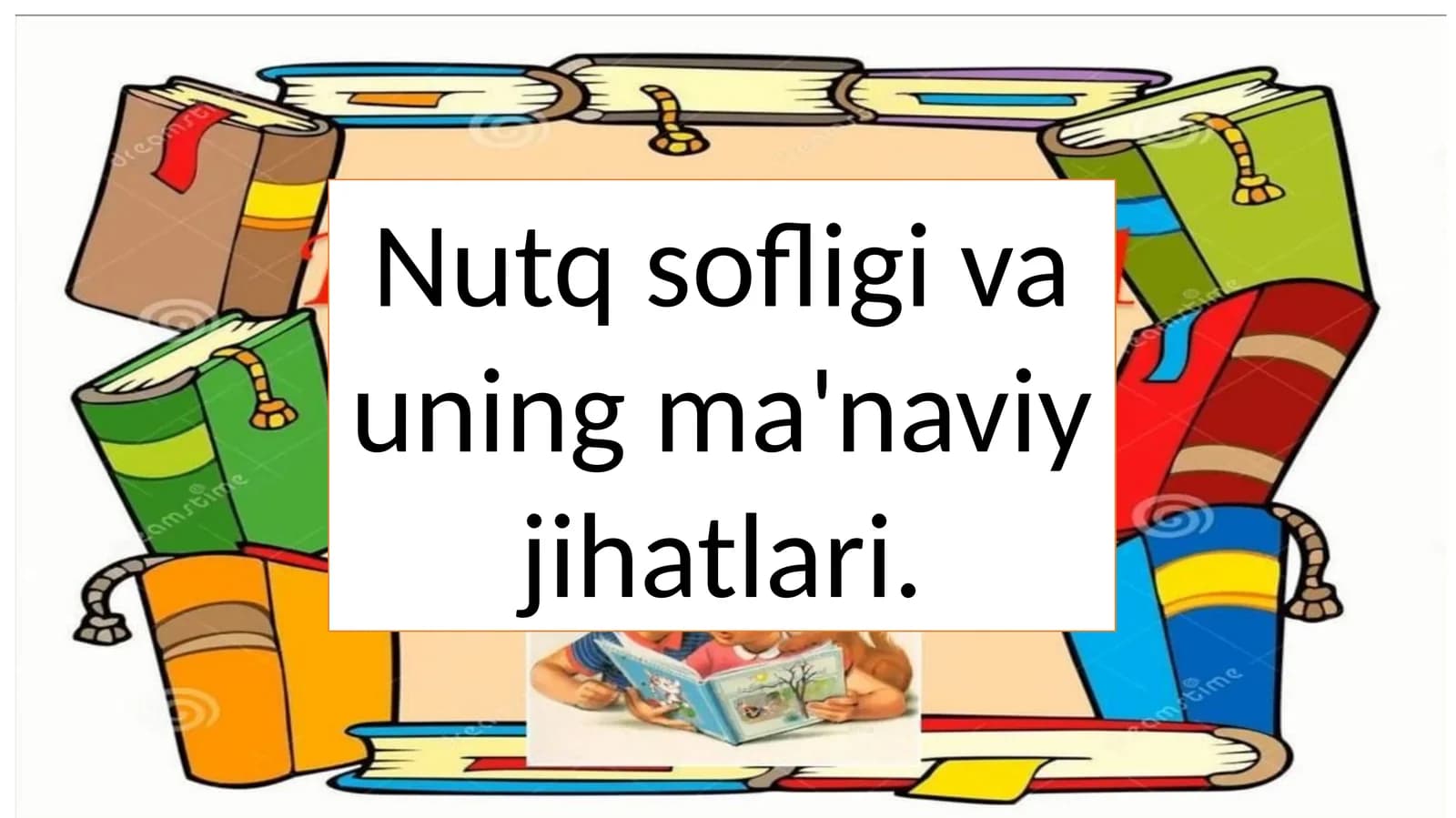 Nutqsofligivauningma'naviyjihatlari