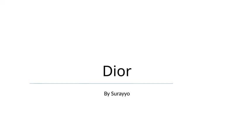 Dior