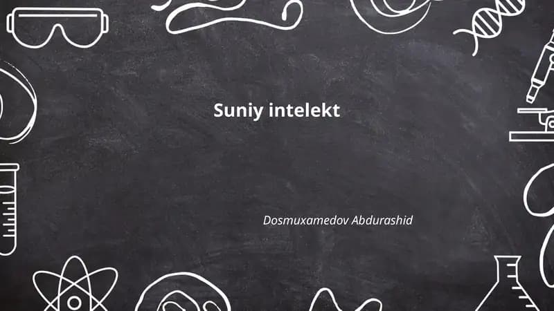 Suniy intelekt