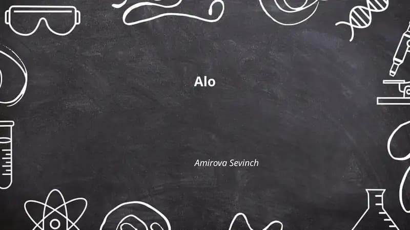 Alo so‘zi