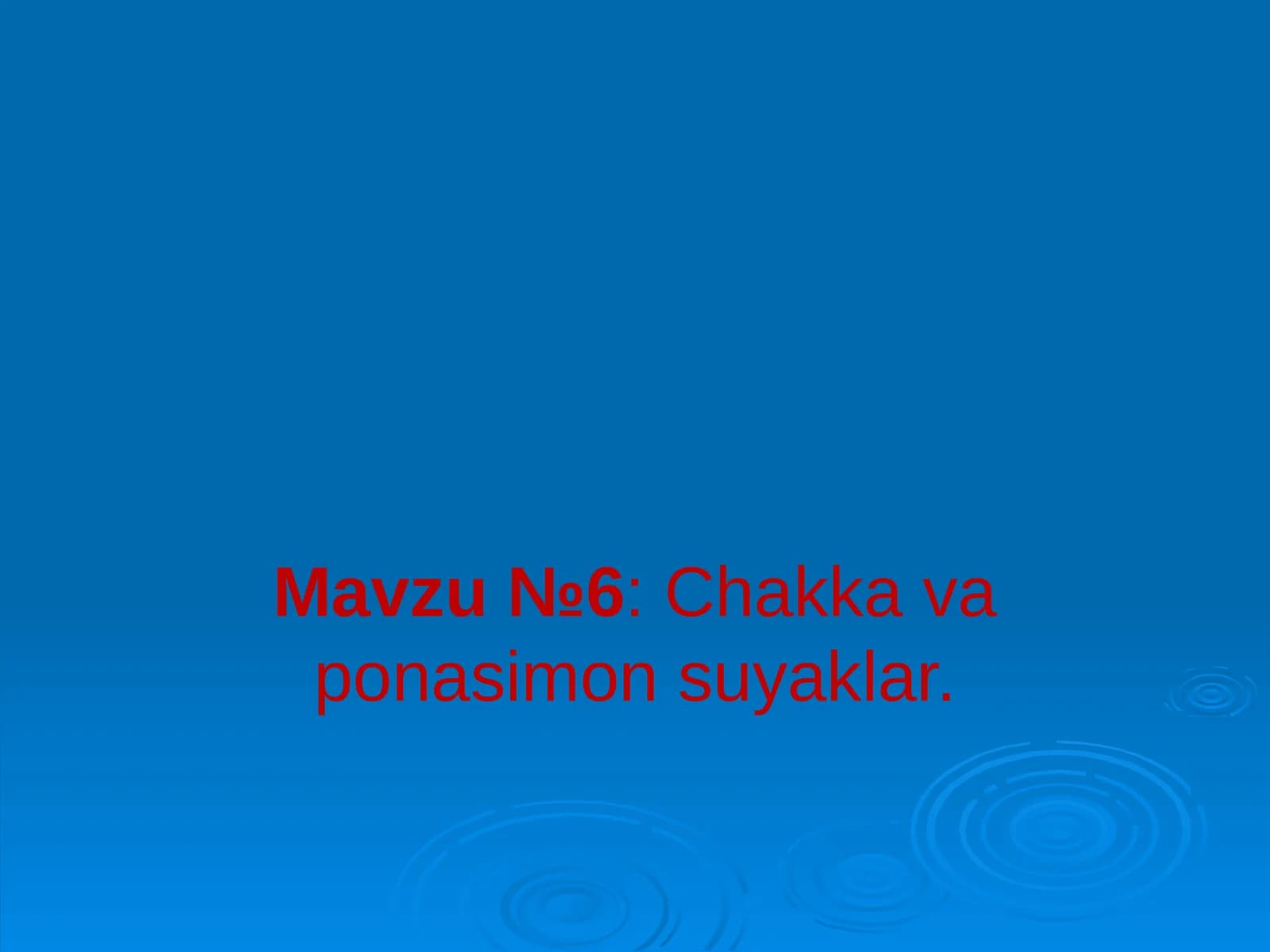 Chakka va ponasimon suyaklar