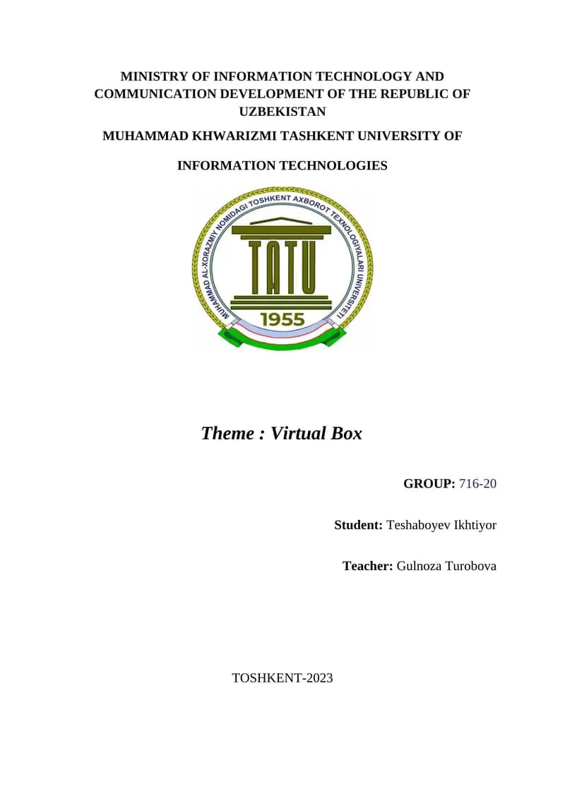 Virtual Box