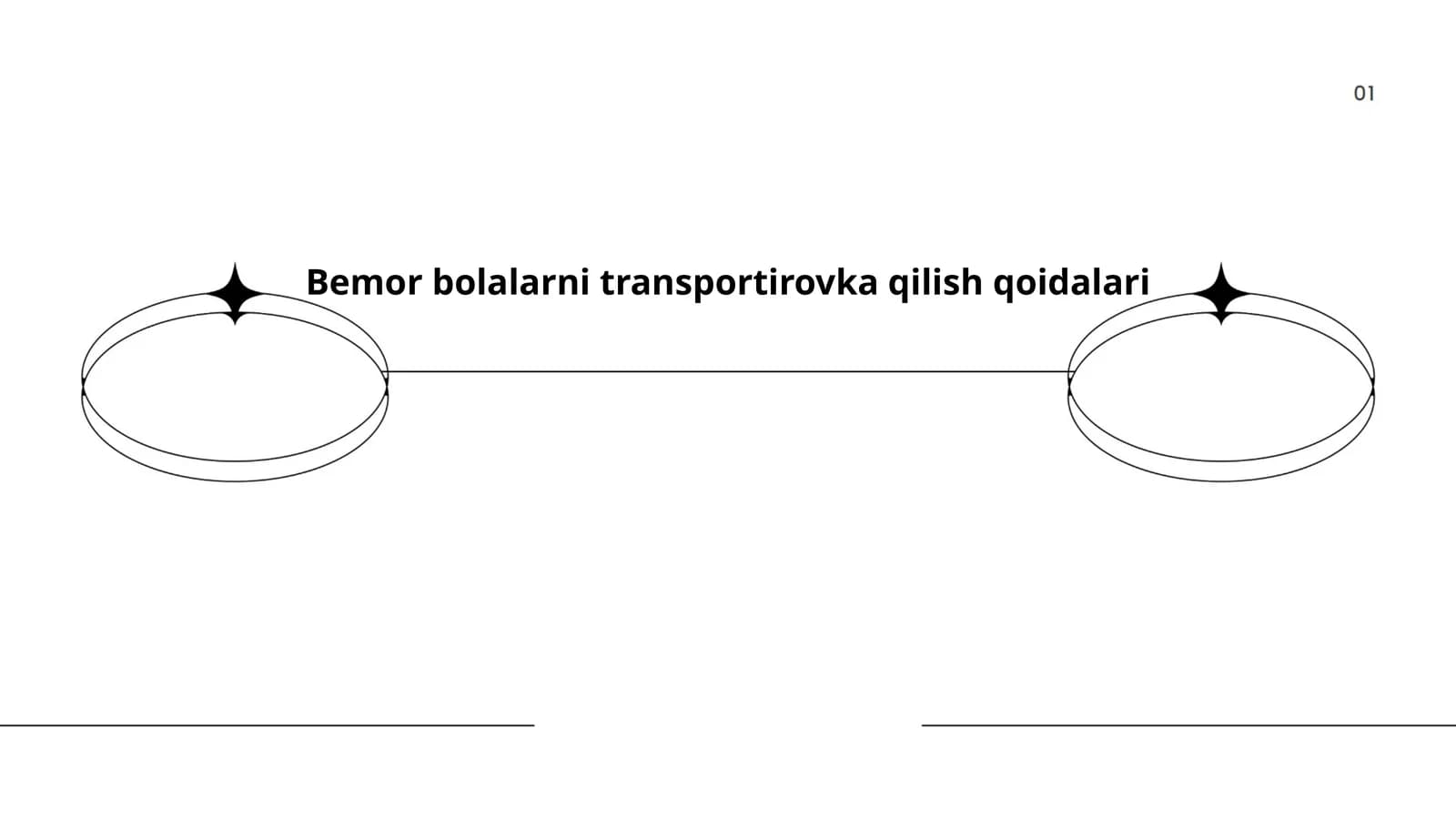 Bemor bolalarni transportirovka qilish qoidalari