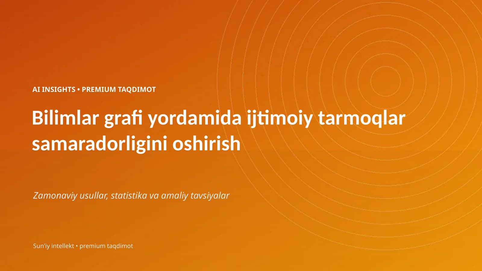 Premium Taqdimot