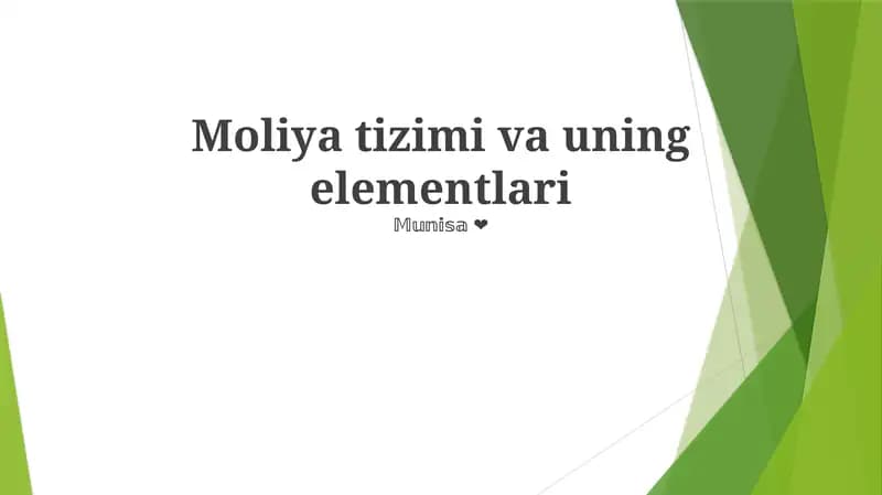 Moliya Muassasalari