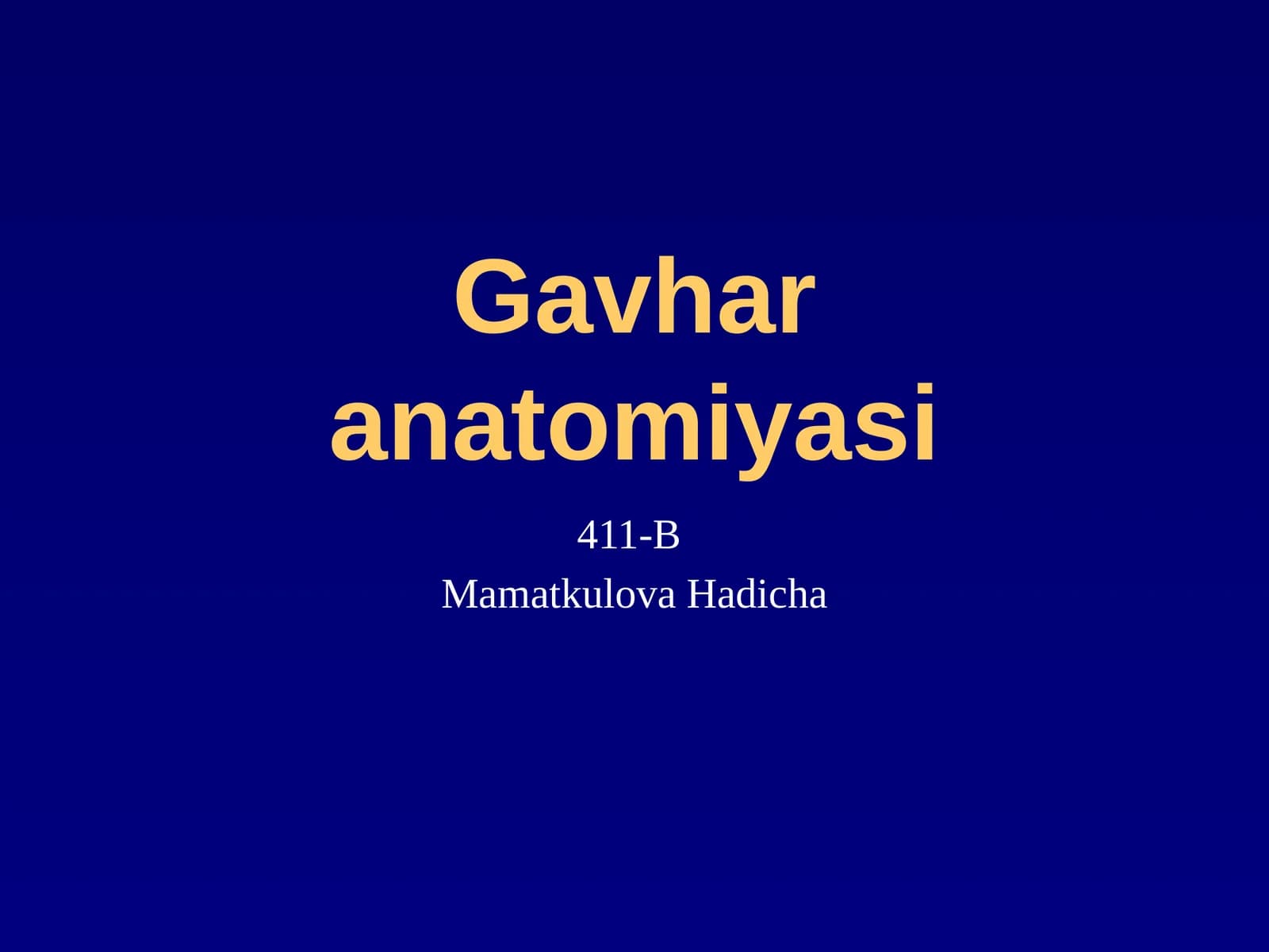 Gavharanatomiyasi