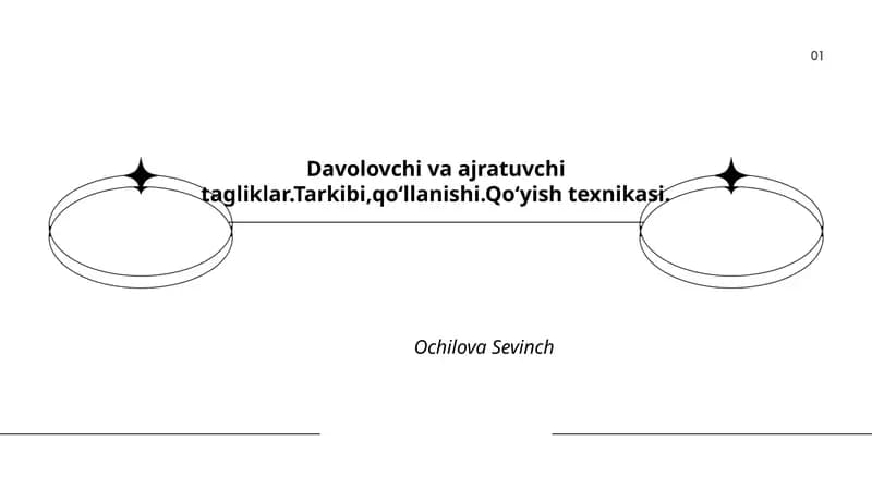 Davolovchi va ajratuvchi tagliklar