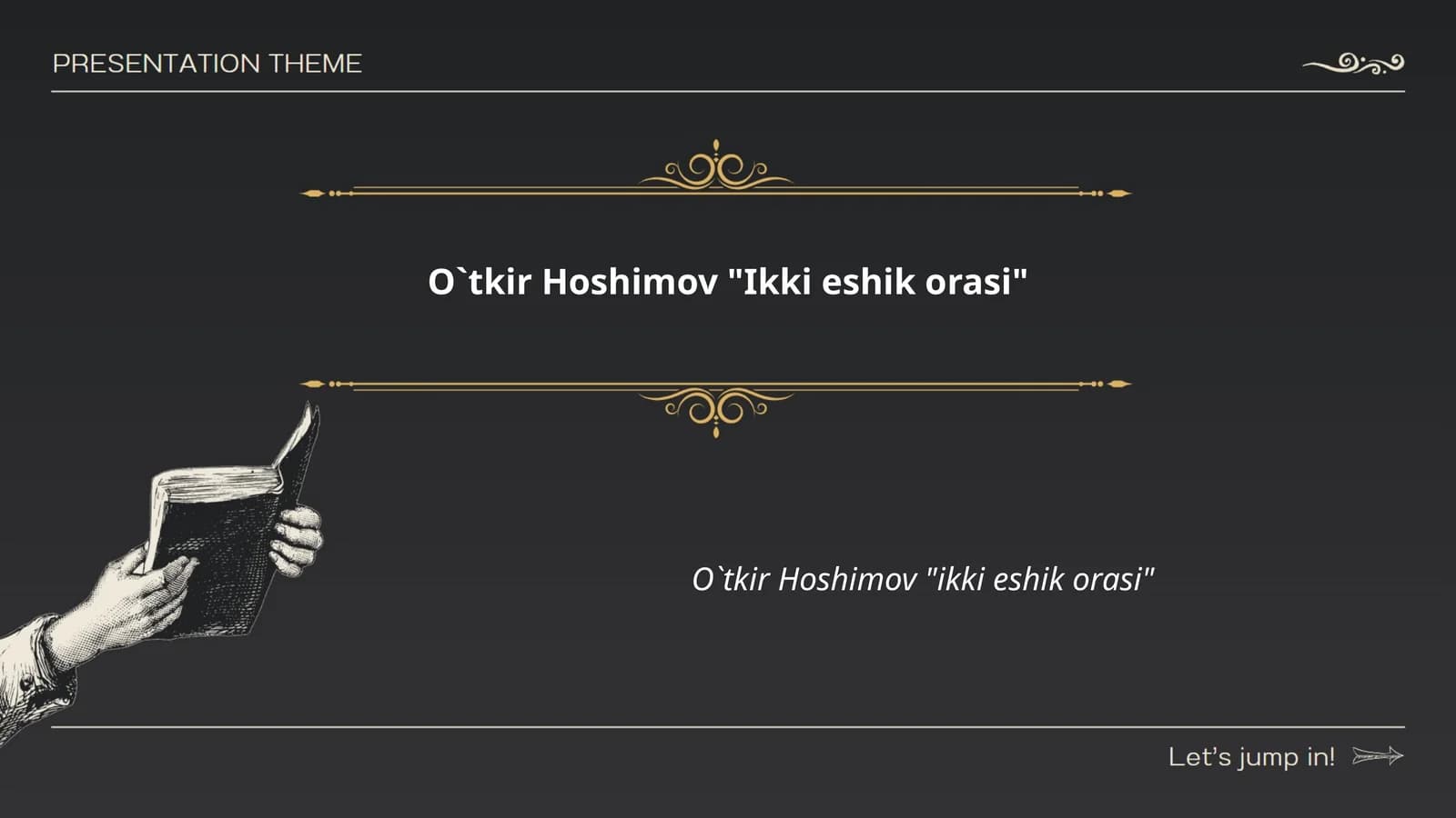 Ikki eshik orasi