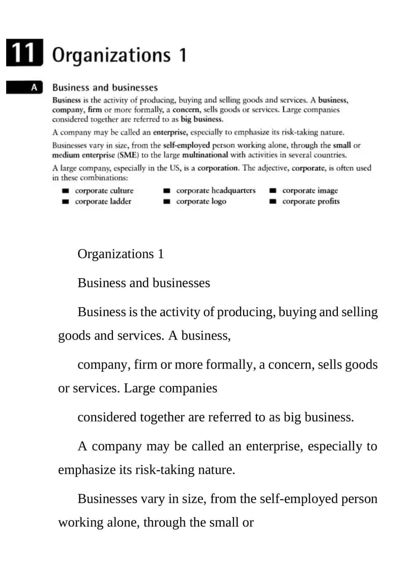 Business and Commerce