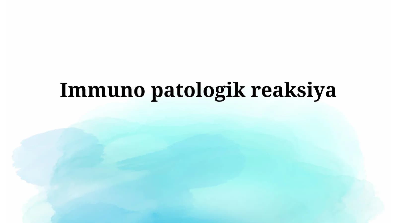 Immunopatologikreaksiya