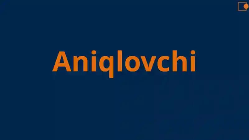 Aniqlovchi