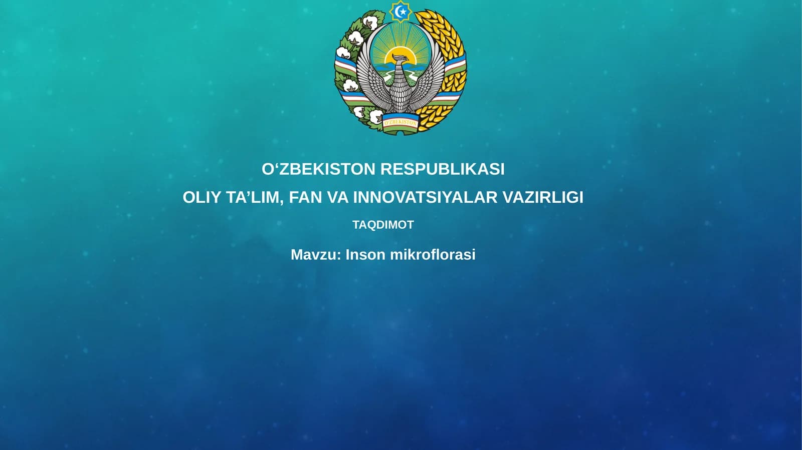 Inson mikroflorasi