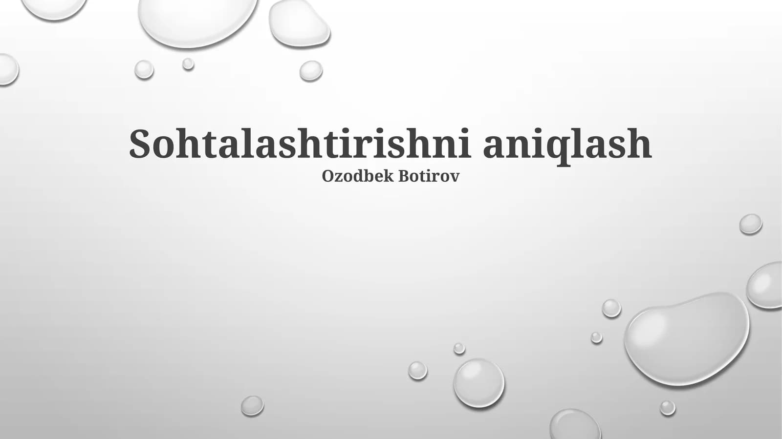 Oqartirish