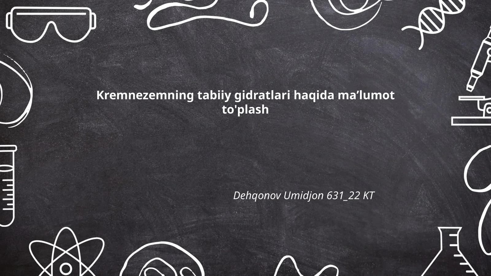 Kremnezemning tabiiy gidratlari